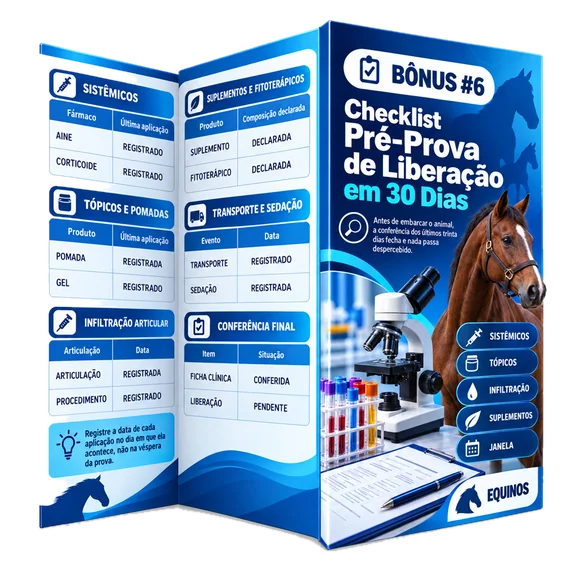 Bônus 6 — Checklist Pré-Prova de Liberação
